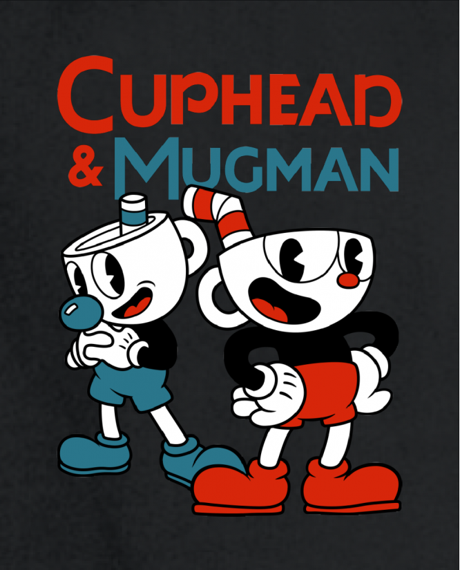 Džemperis Cuphead and mugman